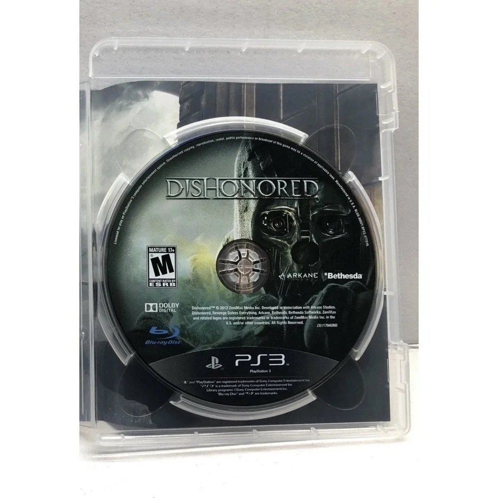 Dishonored Game Of The Year Edition Playstation 3 PS3 Tested complete w manual